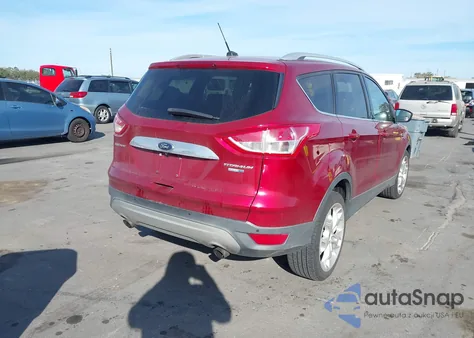 2014 Ford Escape Titanium z USA, uszkodzony, nr VIN 1FMCU9J95EUA60452